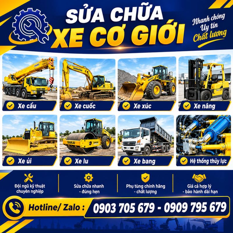 Sữa chữa xe cơ giới