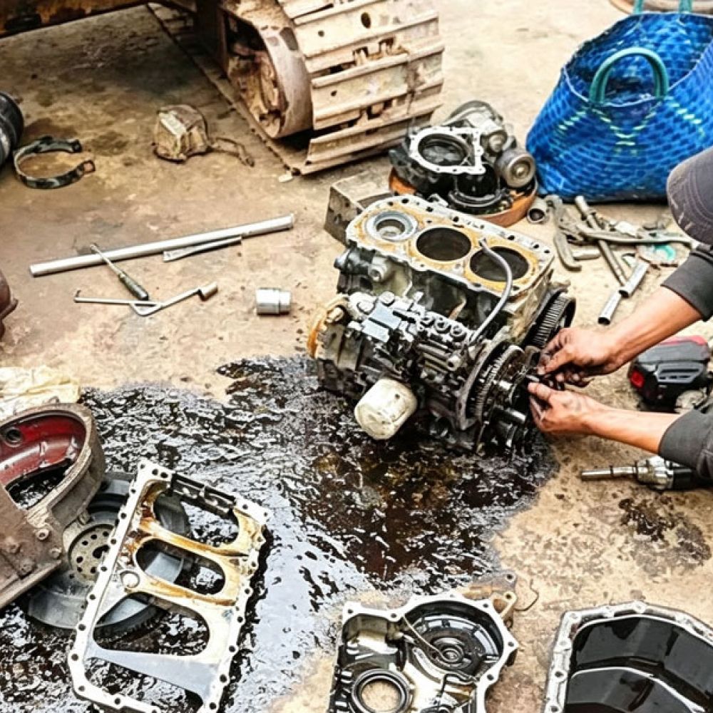 Sữa chữa xe cuốc
