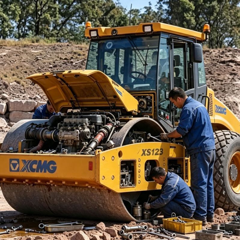 Sữa chữa xe lu