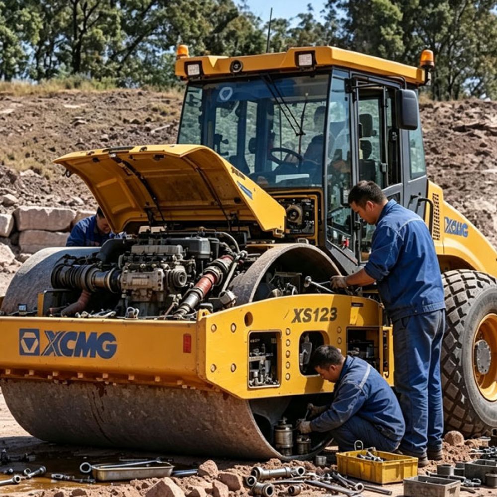 Sữa chữa xe lu