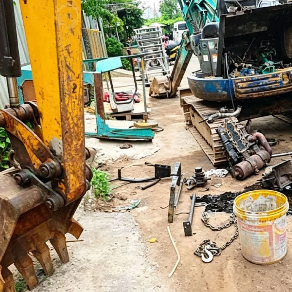 Sữa chữa xe cuốc