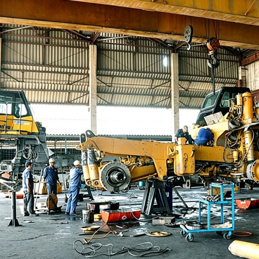 Sữa chữa xe xúc