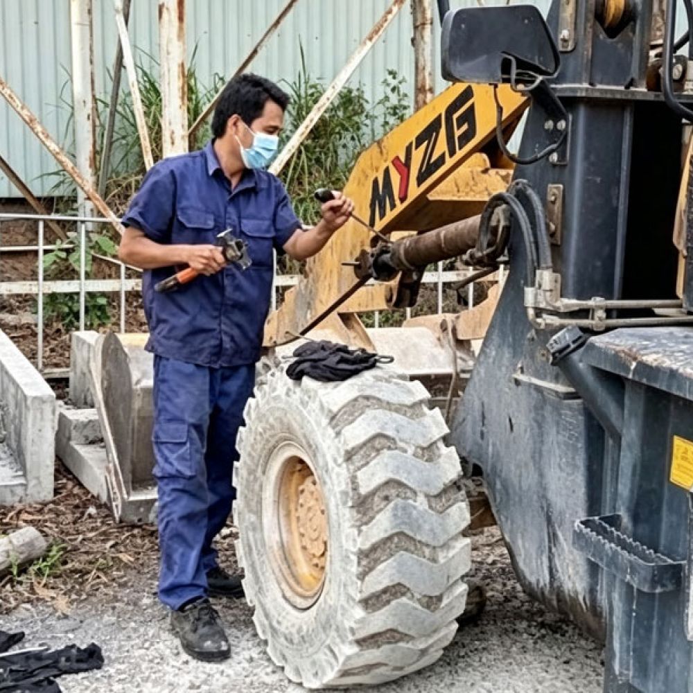 Sữa chữa xe cuốc