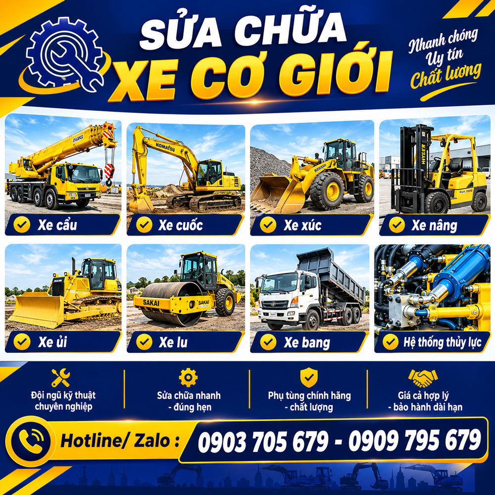 Sữa chữa xe cơ giới